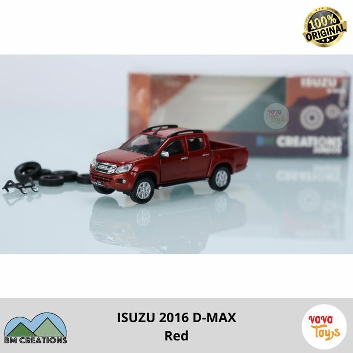 Terlaris Bm Creations 1/64 Isuzu 2016 D-Max Red
