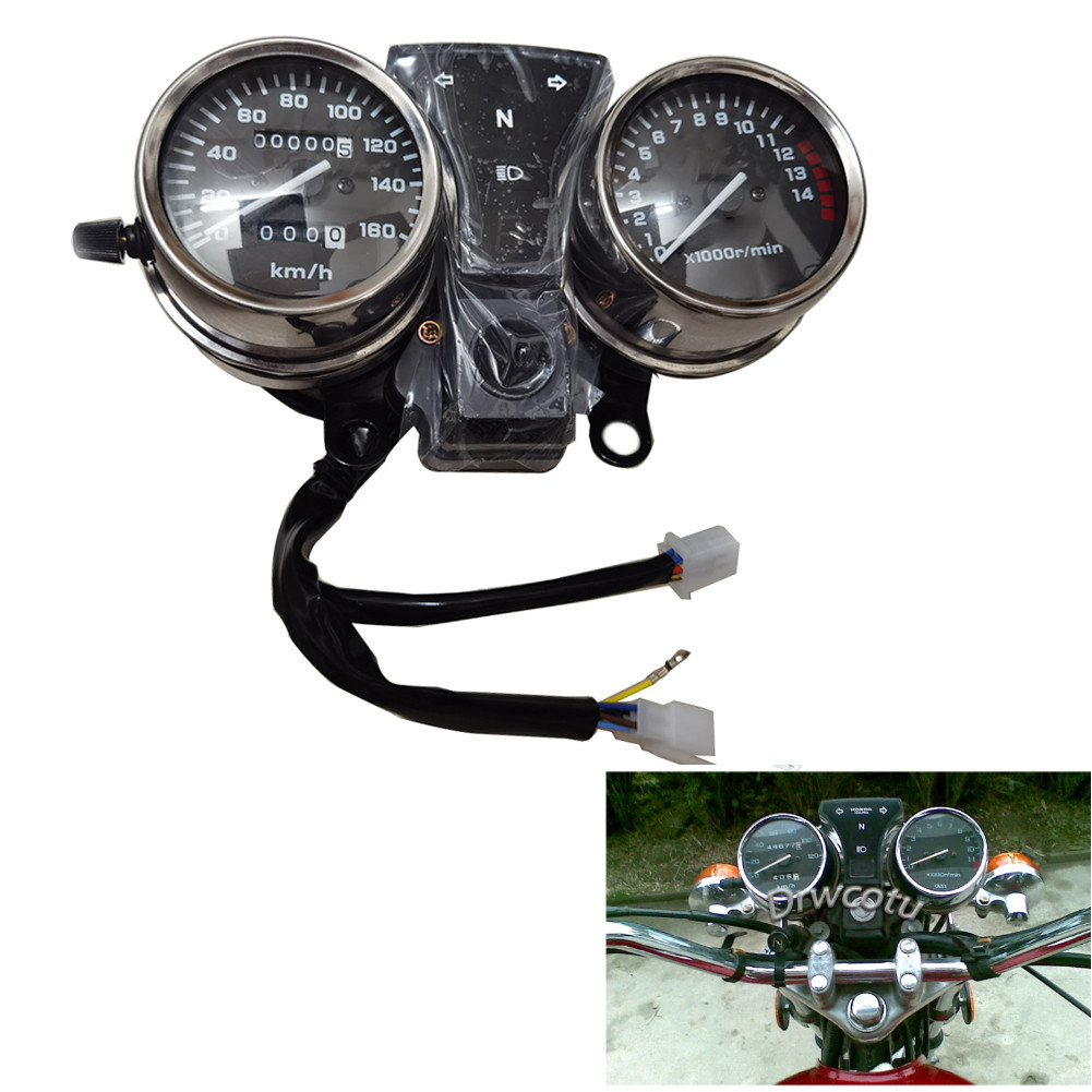 Speedometer Elektronik Sepeda Motor Pengukur Digital CM125 Tachometer Odometer untuk Honda CM125 CM 