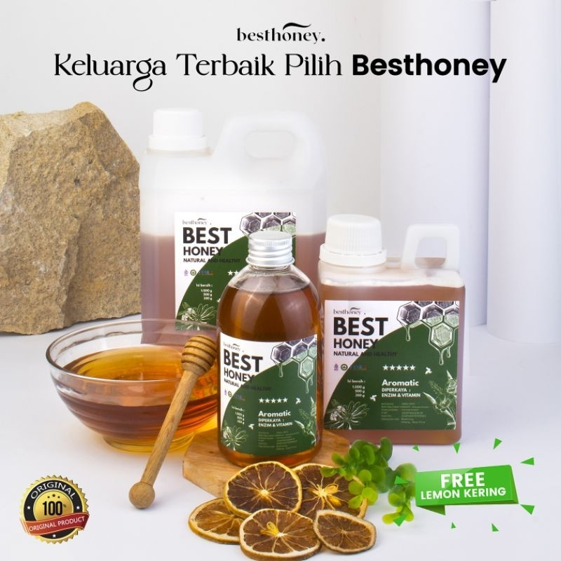 

Besthoney Paket Bundling Cuka Apel 500 ML dan Madu Aromatic 500 GR