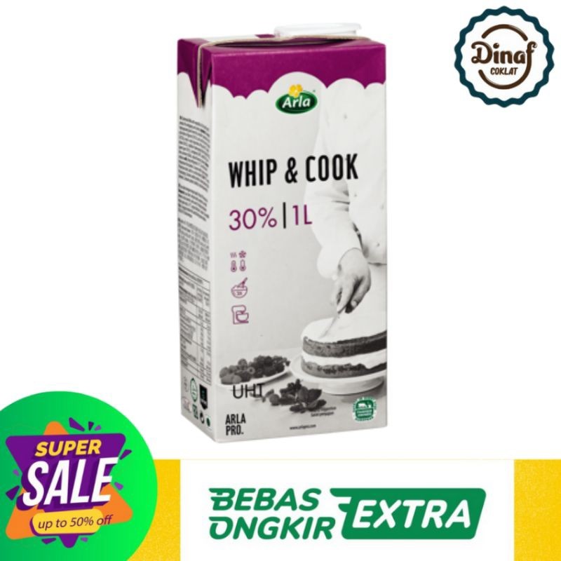 

RATU Arla Pro Whip & Cook 30% 1L UHT