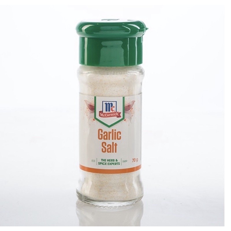 

RATU mccormick garlic salt 70 gr / mc cormick garlic salt
