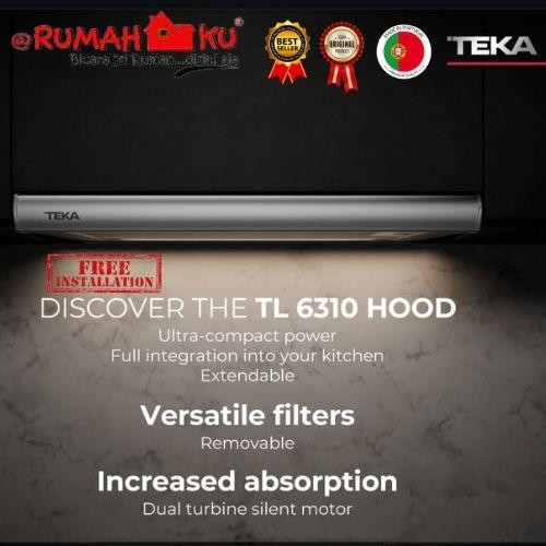 COOKER HOOD TEKA TL 6310 TELESCOPIC BUILT-IN HOOD PENGHISAP ASAP DAPUR