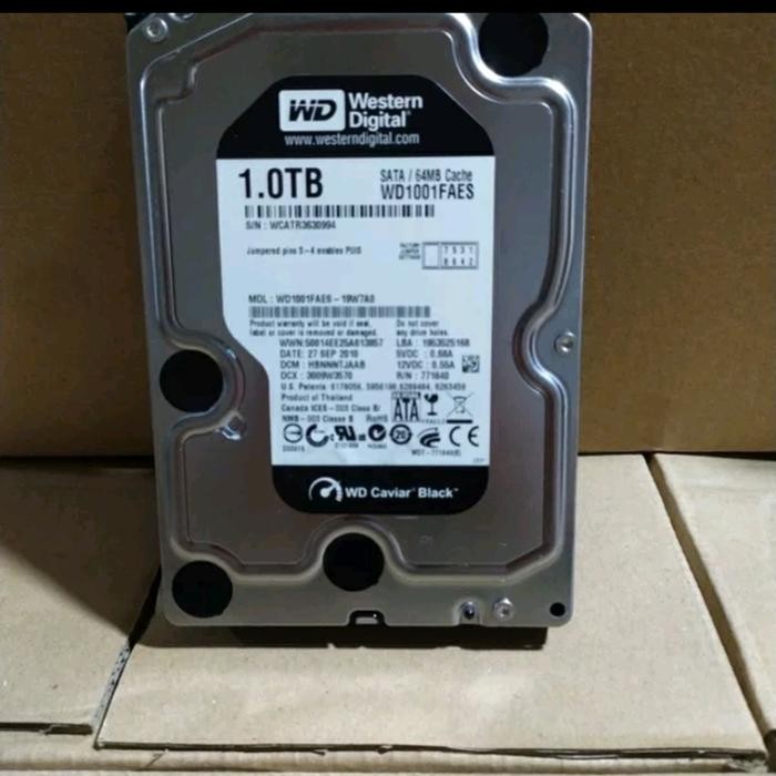 Hardisk 1Tb Wd Caviar Black Wd1001Faes