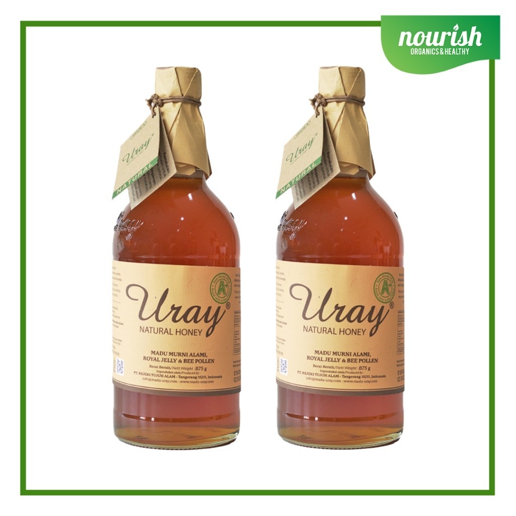 

RATU Twin Pack Madu Uray / Madu Lebah Hutan / Raw Natural Honey 875 gram x 2pc