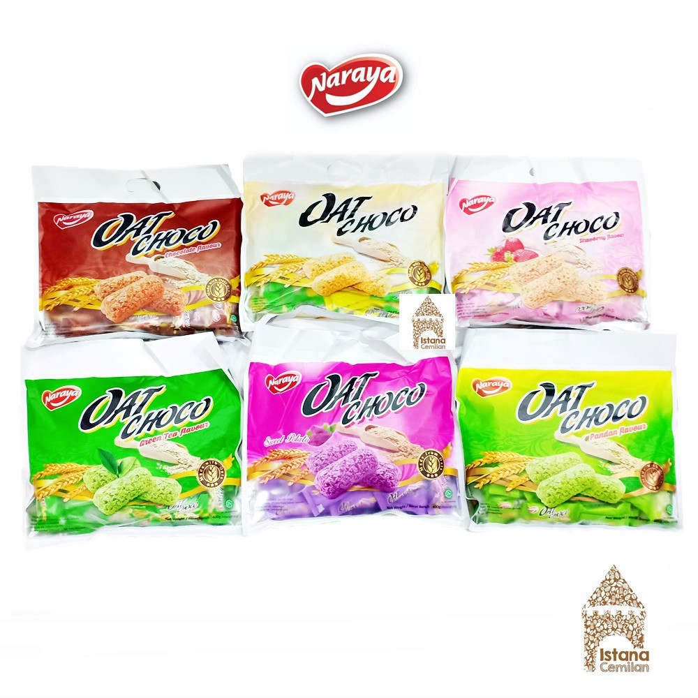 

RATU Naraya Oat Choco Sereal Gandum isi 40 pcs