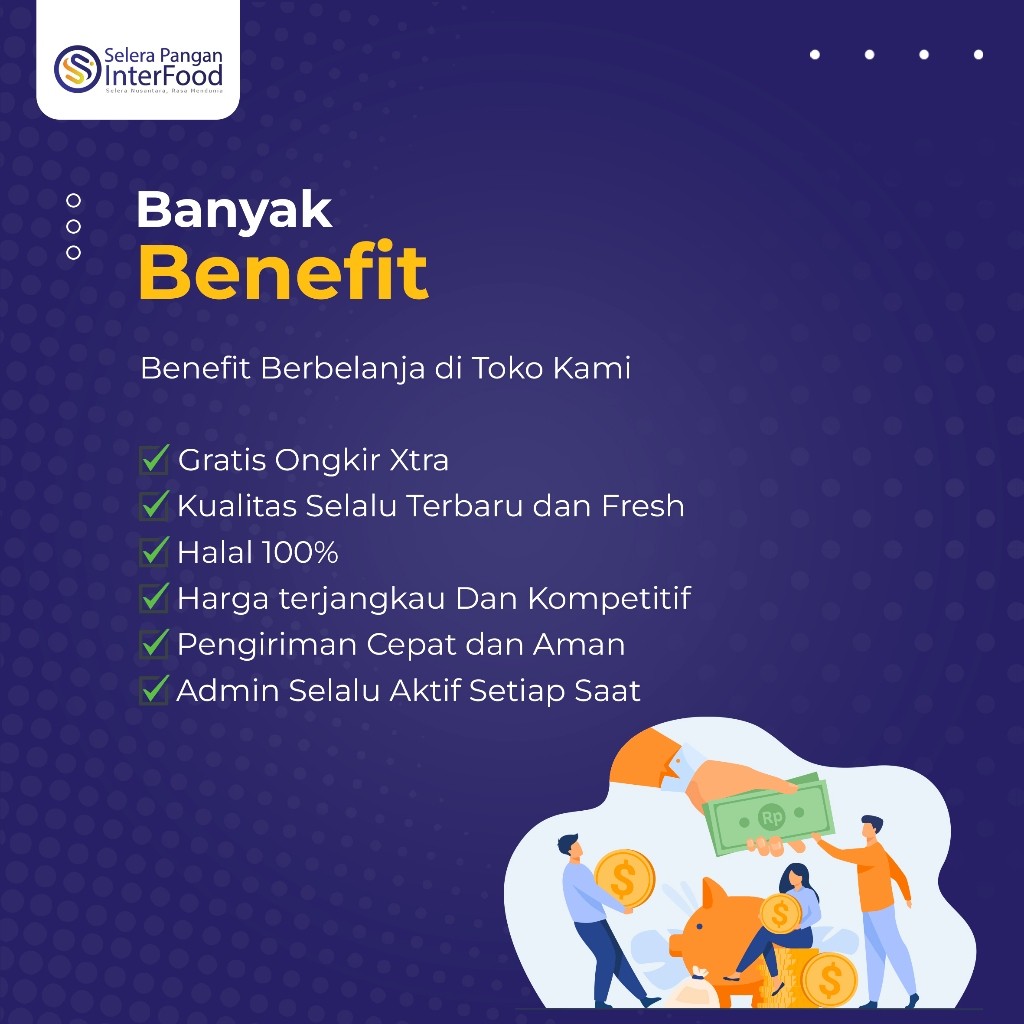 

Selera Pangan interfood Lada bubuk 1kg