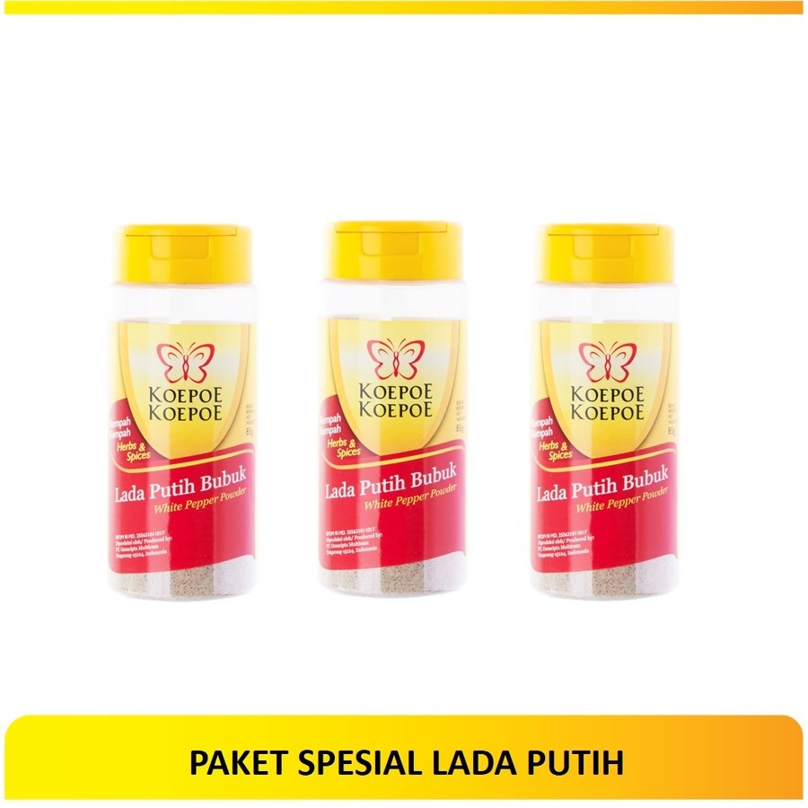 

PAKET SPESIAL LADA PUTIH LADA PUTIH 85 G 3 PCS