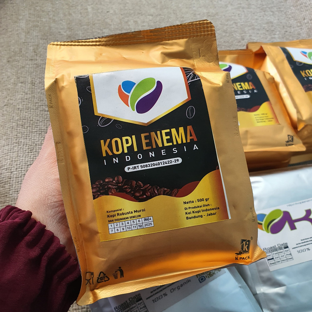 

RATU KOPI ENEMA KEI Kopi Organik Light Roast/ LR Robusta