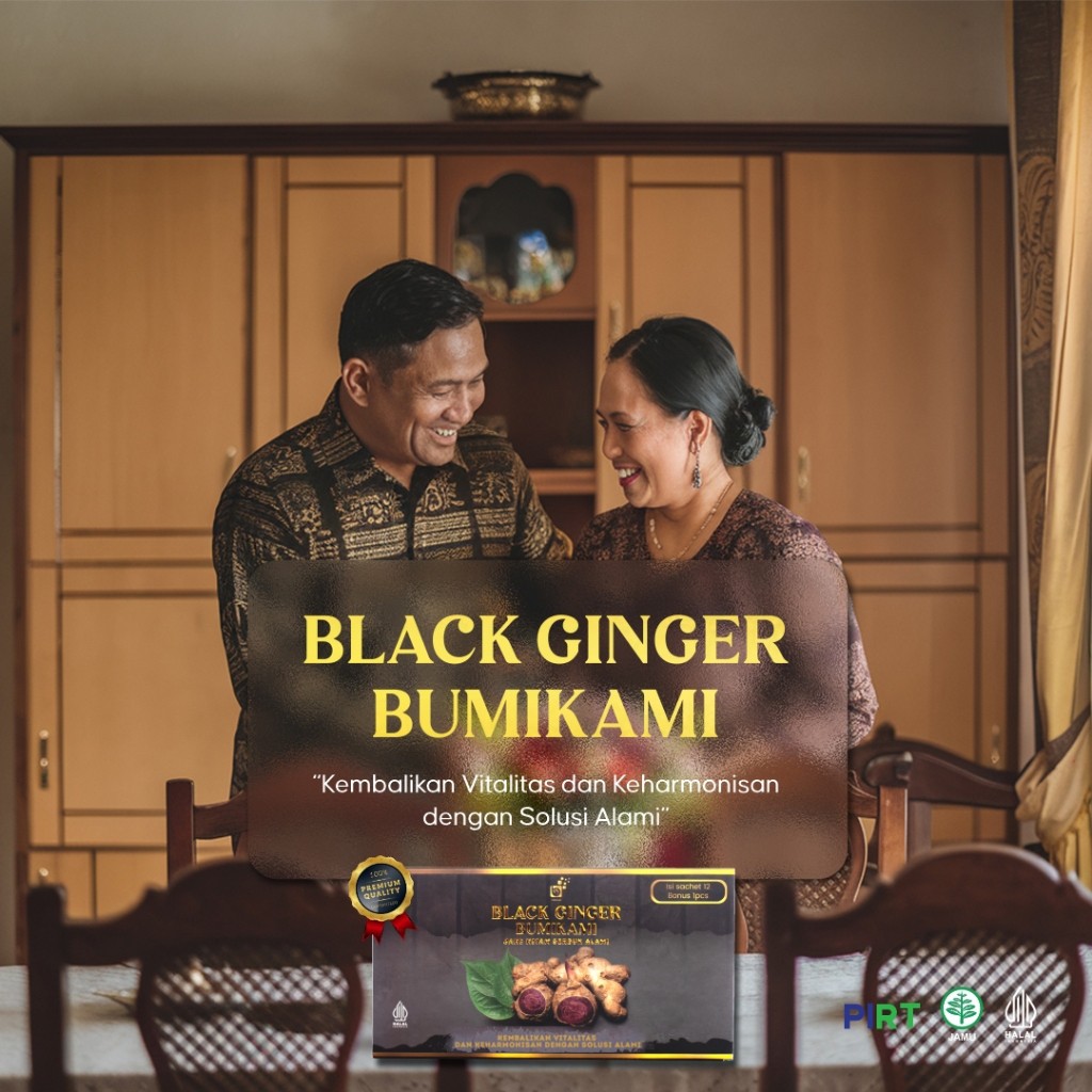 

RATU Original Black Ginger BumiKami Paket 2 Box Jahe Hitam Thailand Asli Melancarkan Peredaran Darah