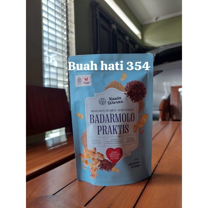 

RATU [PROMO] Badarmolo Praktis isi 15, 120 gr Original - Minuman Herbal Siap Seduh