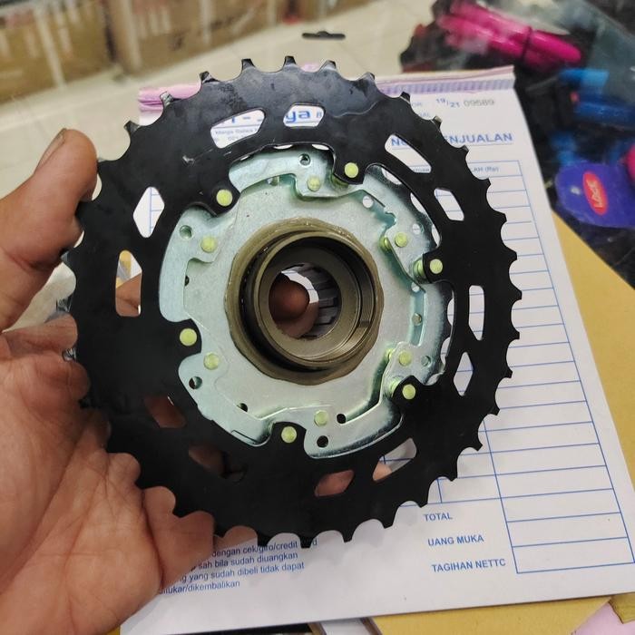 FREWELL 7SP SHIMANO ORIGINAL MEGARANGE SHIMANO TZ