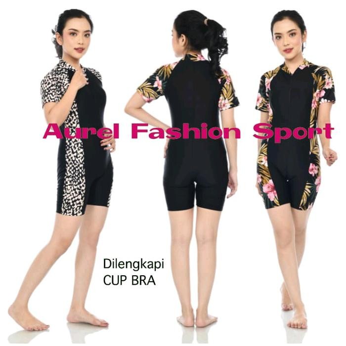 Terlaris Cup Bra Baju Renang Remaja Dewasa Motif