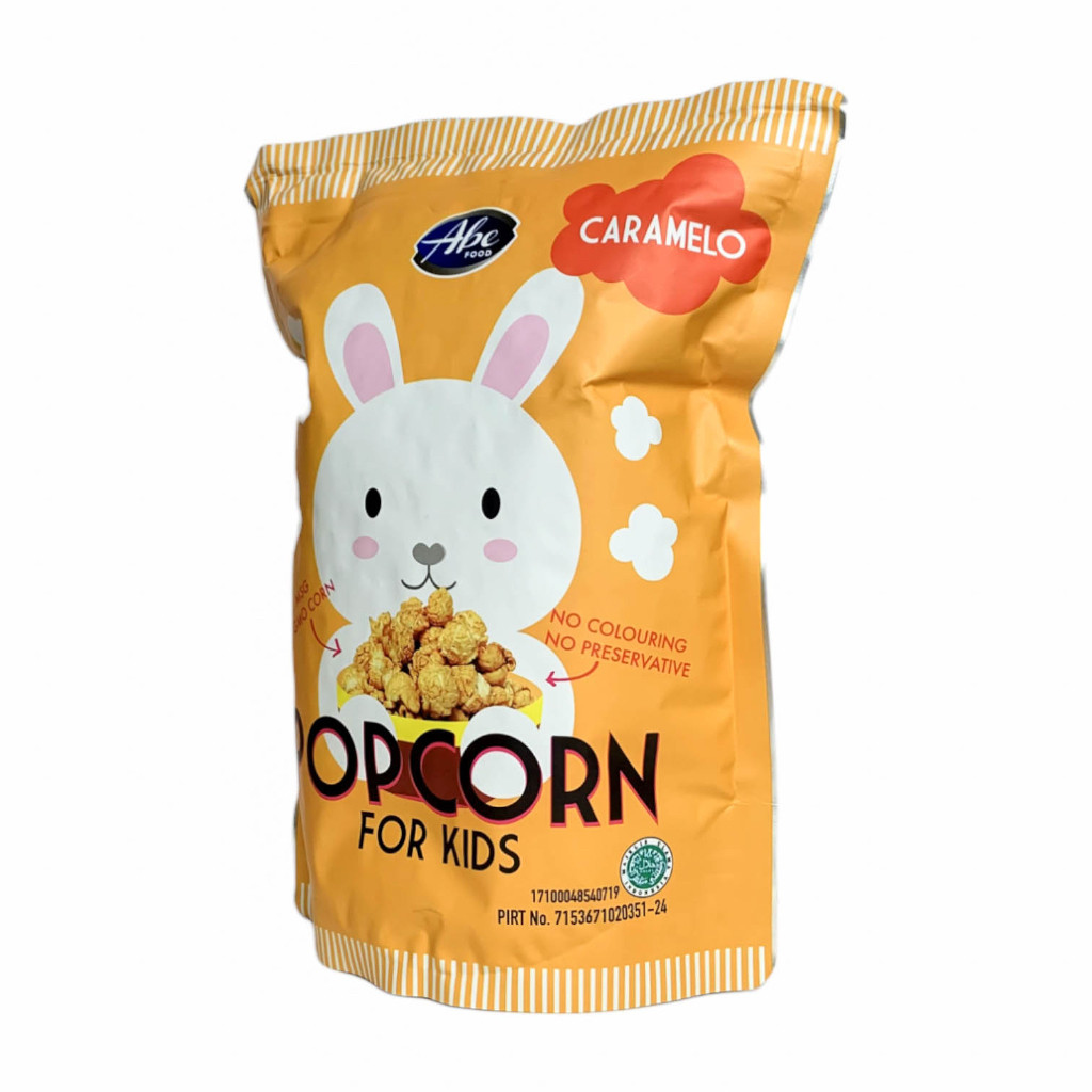 

ABEFOOD Popcorn 80g Snack Corn Anak Cemilan Jagung Rasa Coklat, Vanila, Butter, Milk, Caramel RB10