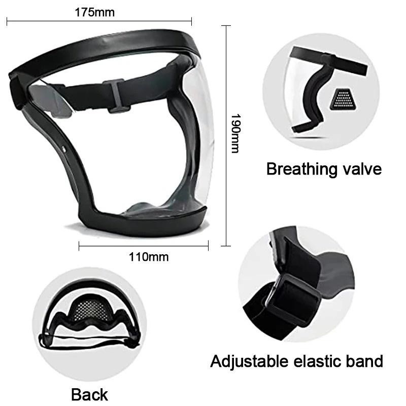 face shield uv400 face shield full face Super Protective Face Shield Anti-Fog Full Face