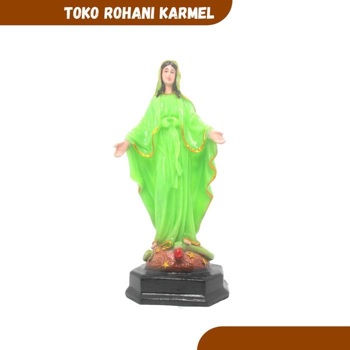 Patung Maria 25 Cm Fosfor (Glow In The Dark) / Patung Bunda Maria