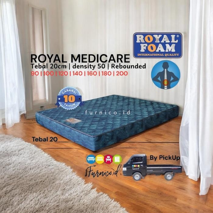 Kasur Busa Royal Foam Medicare Tulang Punggung 90 120 160 180 200