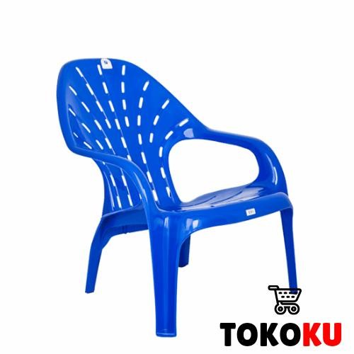 Kursi Santai Sender Plastik Swiss Chair 1175 Green Leaf/Bangku Sender