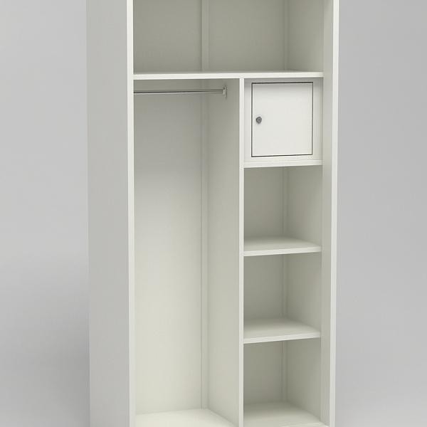 Lemari Baju Besi Sliding Pira Saxon - Bandung Saja