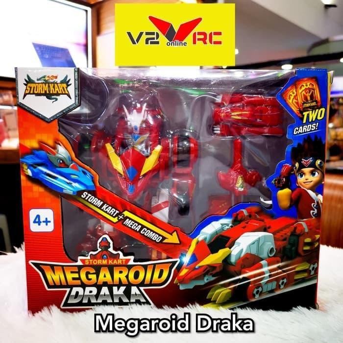 Spryz Toys - Strom Kart Monkart Action Figure Megaroid Draka Mega Combo New Box