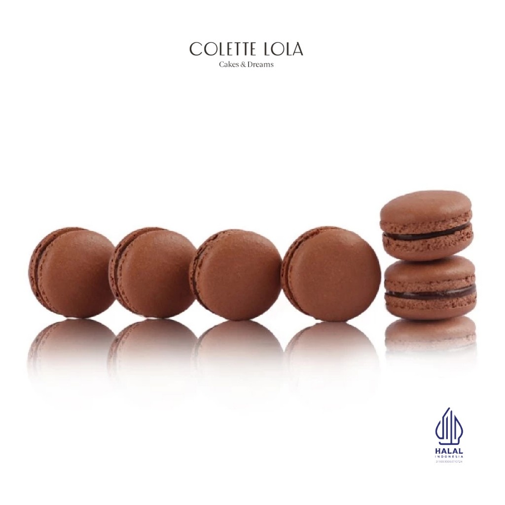

Macarons Colette Lola Chocolate & Orange - 6 pcs