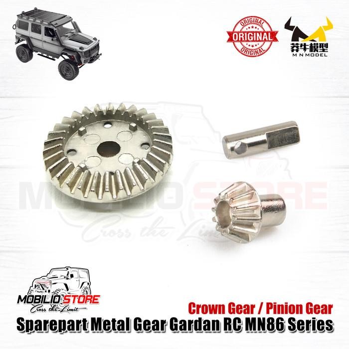 Spryz Toys - Spare Part Ori Metal Gear Axle Gardan Rc 4X4 Mn86K 86Ks 86S G500 1/12