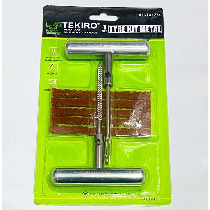 TEKIRO ALAT TAMBAL BAN TUBLES GAGANG BESI - ORIGINAL