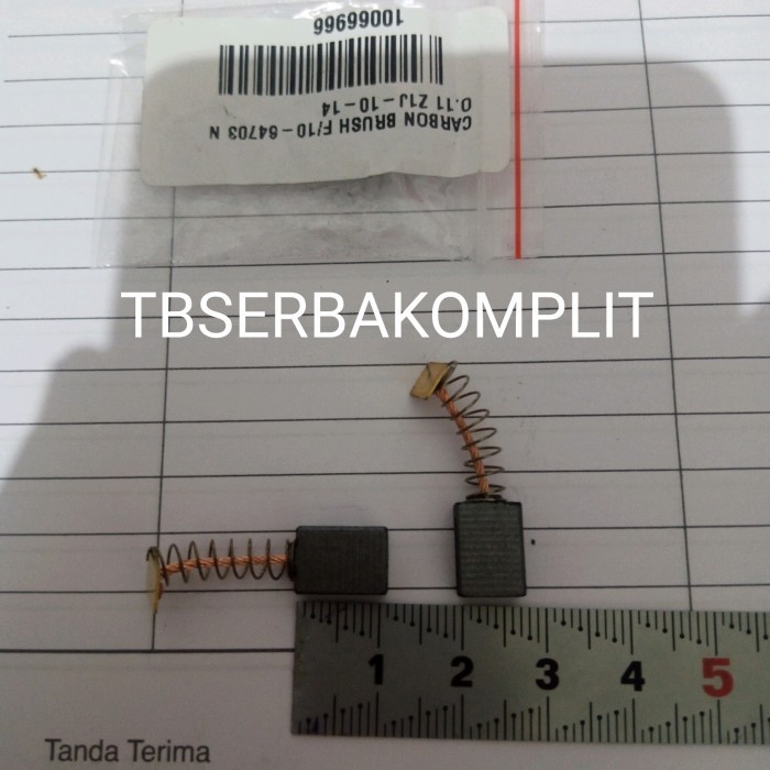 Carbon Brush 11x8x5 mm Krisbow 10064703 Mesin Bor 13mm Impact Drill