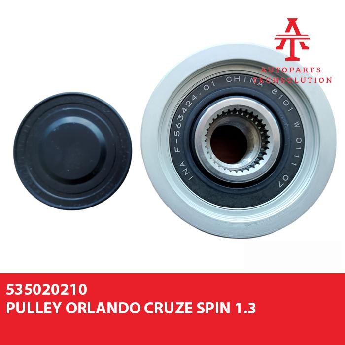 Pulley Pully Alternator Dinamo Ampere Chevrolet Cruze Orlando 1.8 Spin 1.3 Diesel Oem Hq