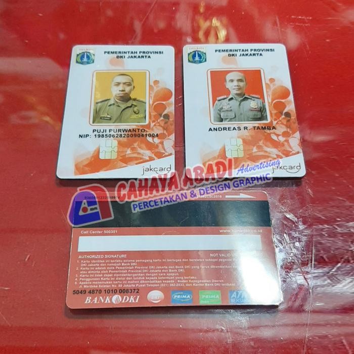 

ID CARD DKI PNS ATAU NAME TAG DKI