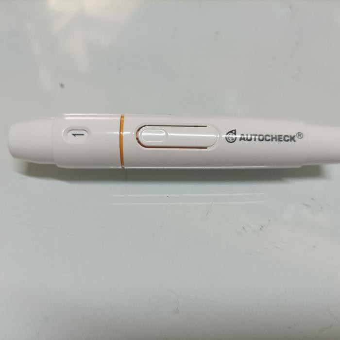 PEN LANCING DEVICE AUTOCHECK LANCET PEN AUTO CHECK JARUM PENUSUK