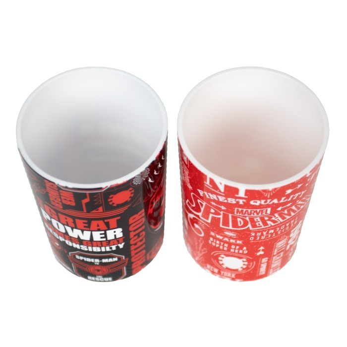 MD MINISO Marvel Cangkir Sikat Gigi Kumur Mug Gelas Kamar Mandi 2 Pcs