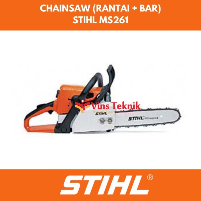 ___ Mesin Potong Kayu 18 inch STIHL MS261 Chain Saw 18" MS261