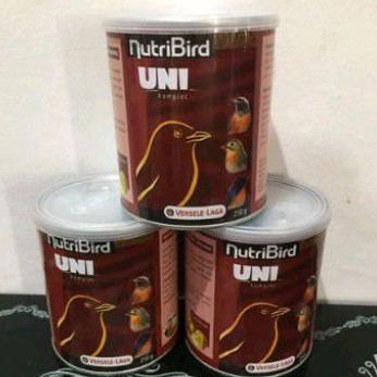 RB22 Nutribird UNI pleci versele laga 250gr asli nutri bird uni pakan pleci voer pur impor