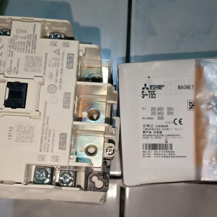 CONTACTOR ST65 ST 65 ST-65 200-240 V KONTAKTOR MITSUBISHI