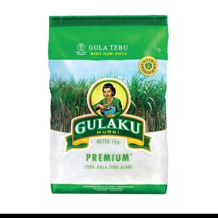 

gula pasir gulaku 1kg putih & kuning New