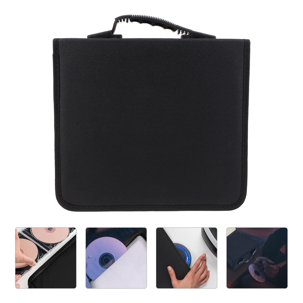 Portable 240 Capacity CD DVD Case Holder Oxford Cloth Storage Bag Organizer CD case CD holder CD bag