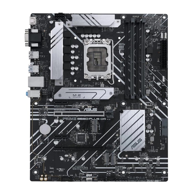 NEW For Asus PRIME B660-PLUS D4 Original Desktop For Intel B660 DDR4 Motherboard LGA 1700 Support 12