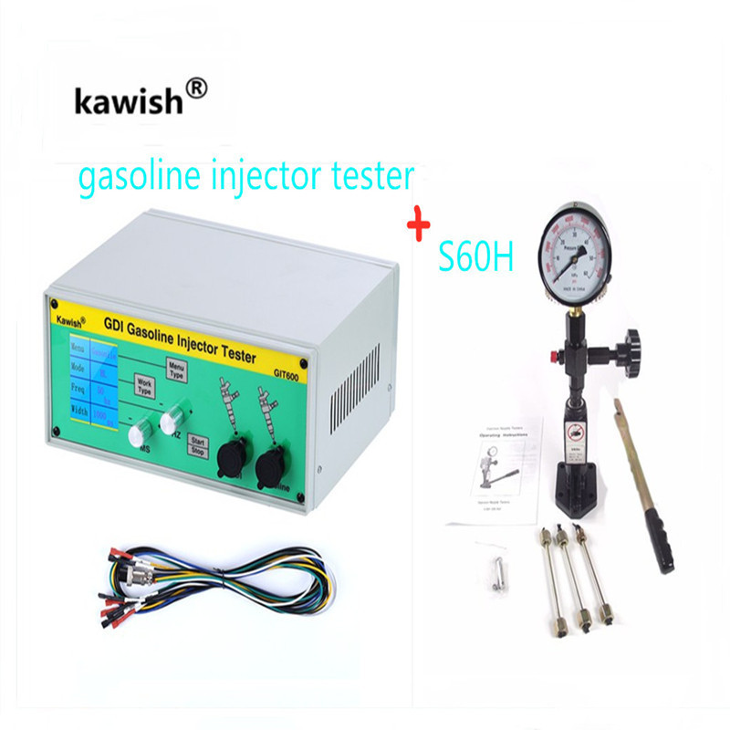 GIT600 GDI/FSI gasoline injector tester petrol injector tester car injector tester Gasoline Direct I