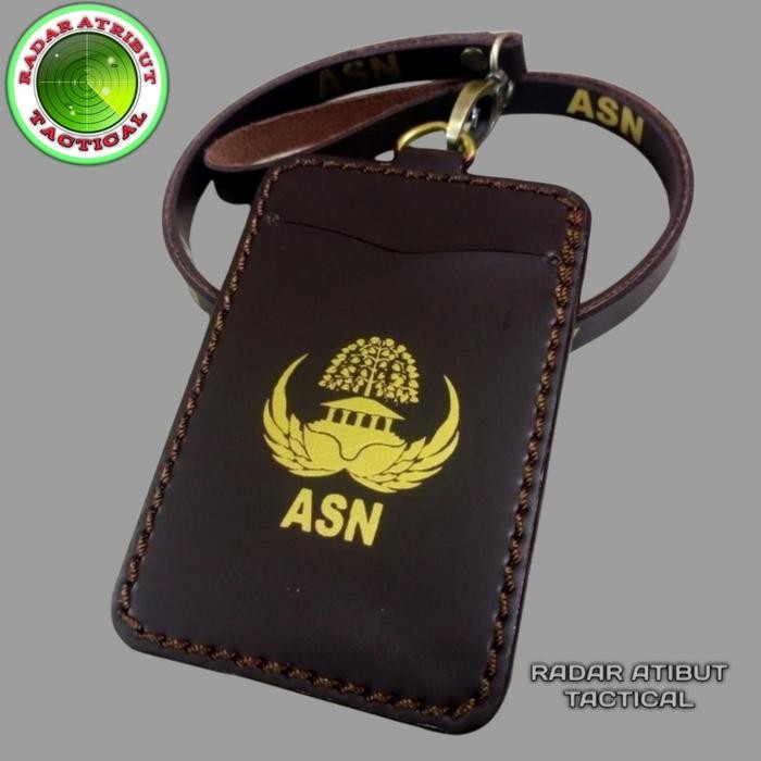 

Holder ID Card - Tali Lanyard Nametag Logo ASN