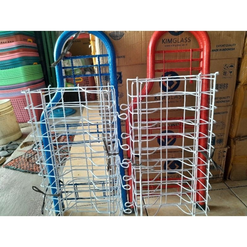 Rak Susun 3, Rak Piring Besi, Rak Kecil, Rak Serbaguna