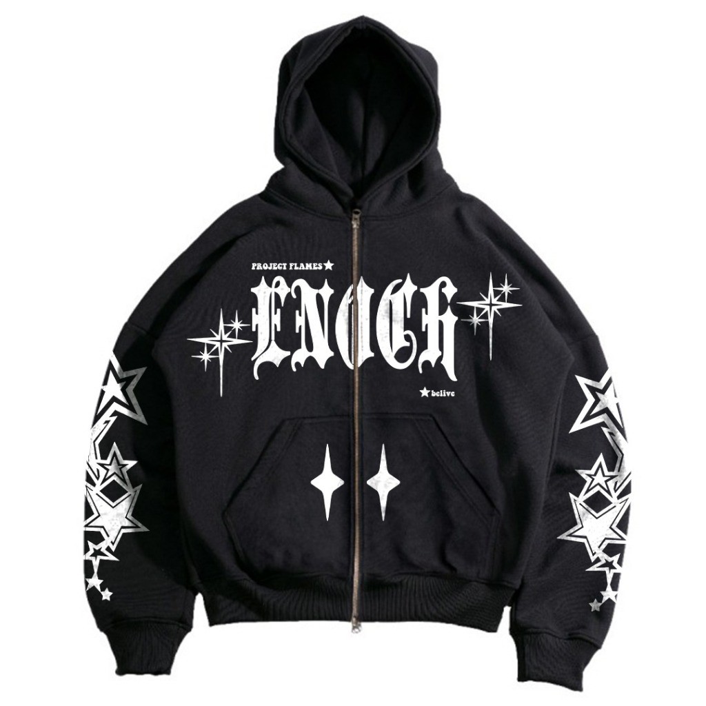 Vall ENOCH HOODIE ZIPPER BOXY APLOMB