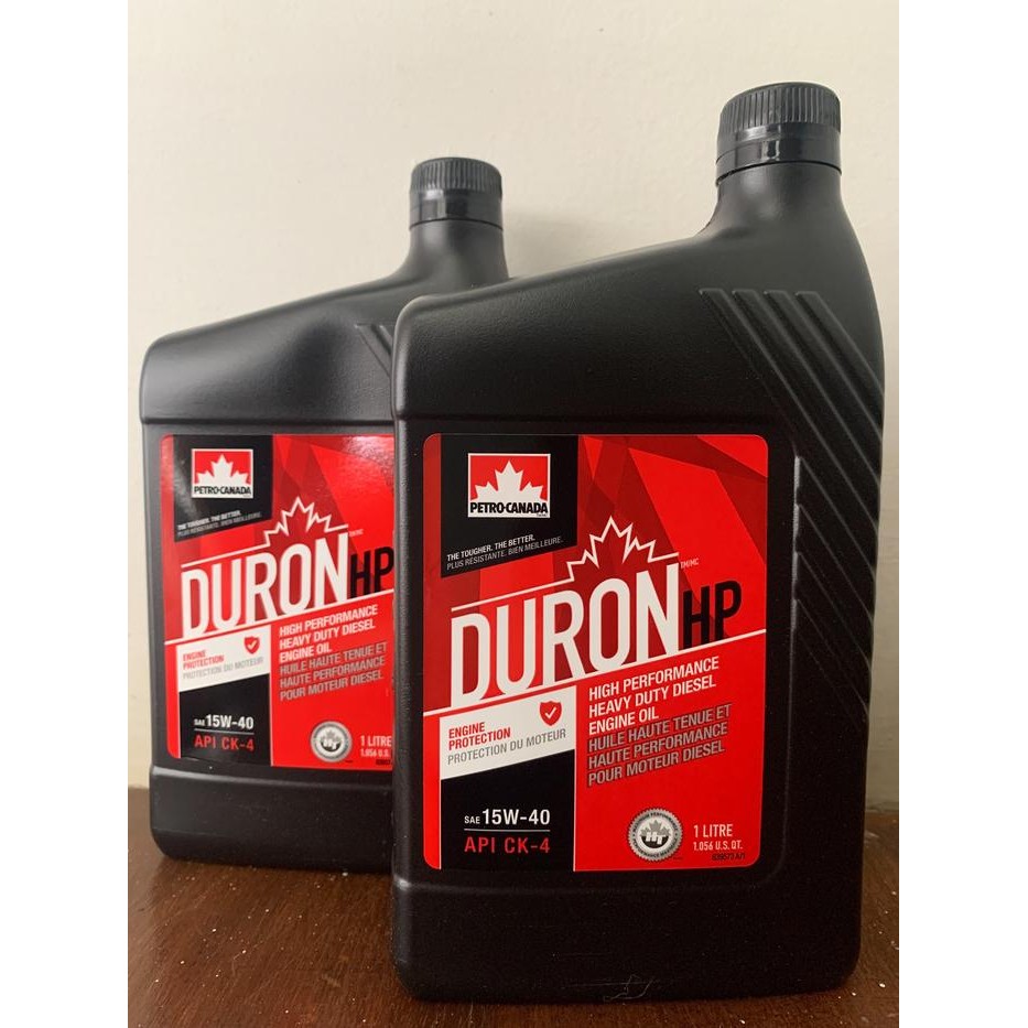 Oli Mesin Petro Canada Duron Hp Sae 15W-40 Diesel Original Canada 1L