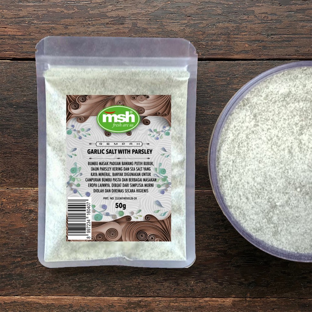 

MSH Garlic Salt With Parsley 50 g