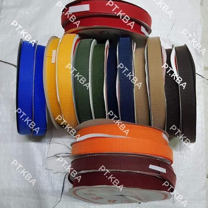 

Toso - Velcro Perekat Warna 1 Inch Prepet Magic Tape Seri 1