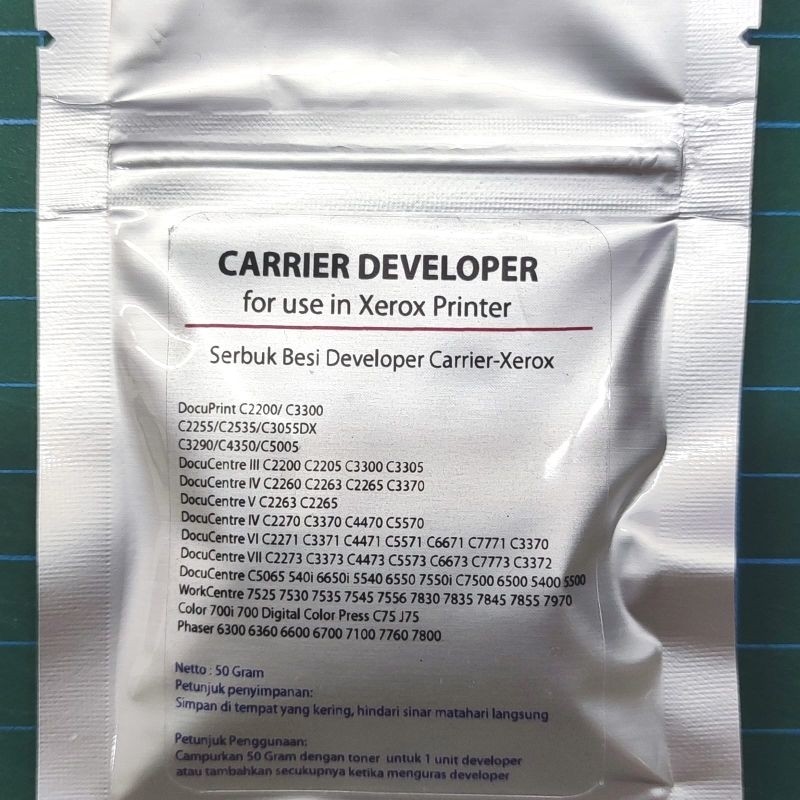 Serbuk Developer Carrier - printer Xerox