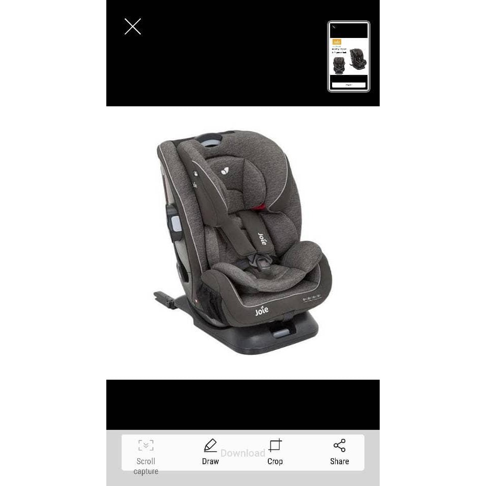 JOEI CARSEAT STAGES EVERY FX PEWTER DARK car seat mobil kursi bayi
