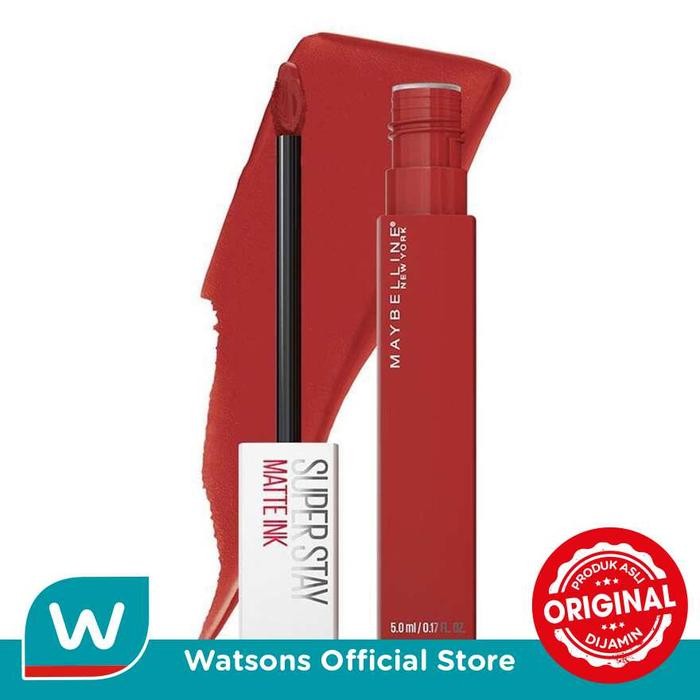 maybelline superstay matte ink - 355 shaker 5ml [mutu terbaik]