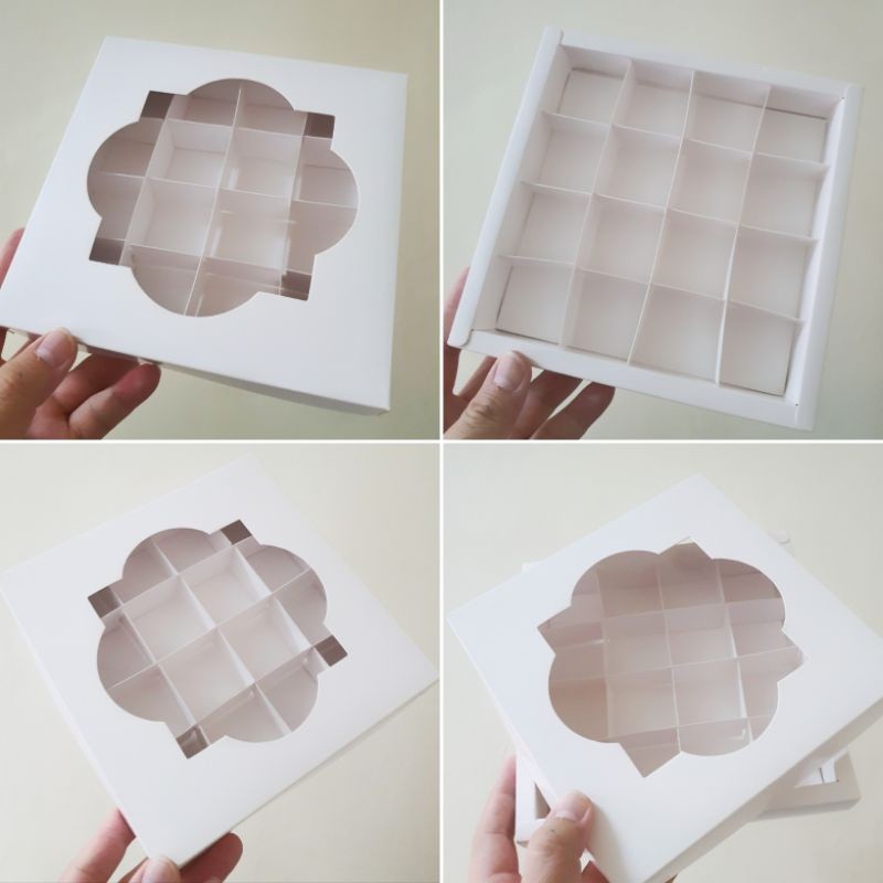 

Lsp Dus Mochi Mika sekat 16 uk. 4x4x3cm ( 1 pack isi 10 pcs )