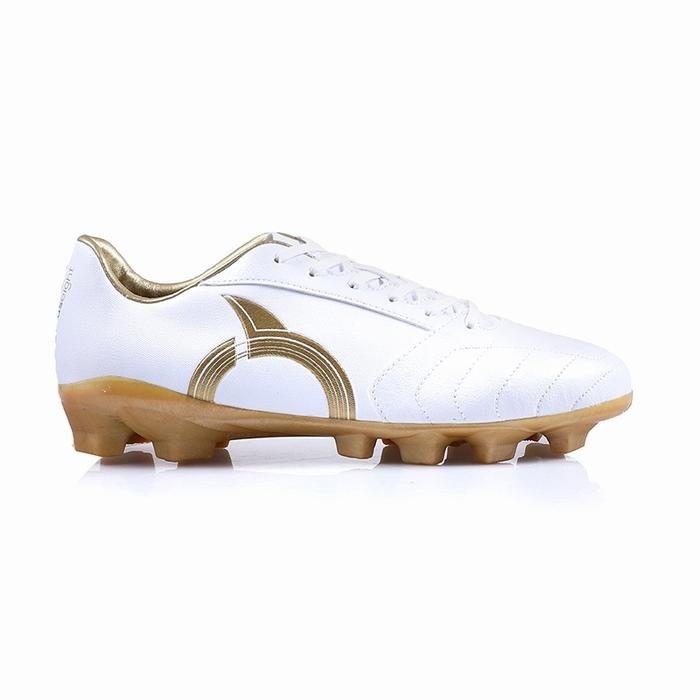 Mizuno Sports - Sepatu Bola Ortuseight 100% Original Mirage Fg (White Gold)