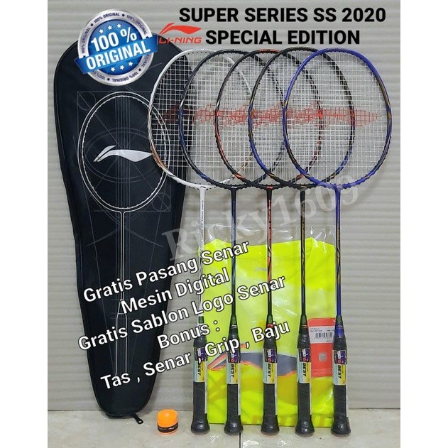 VIVE RAKET BADMINTON LINING SUPER SERIES 2020 SPECIAL EDITION - RAKET LINING SUPER SERIES SS 2020
